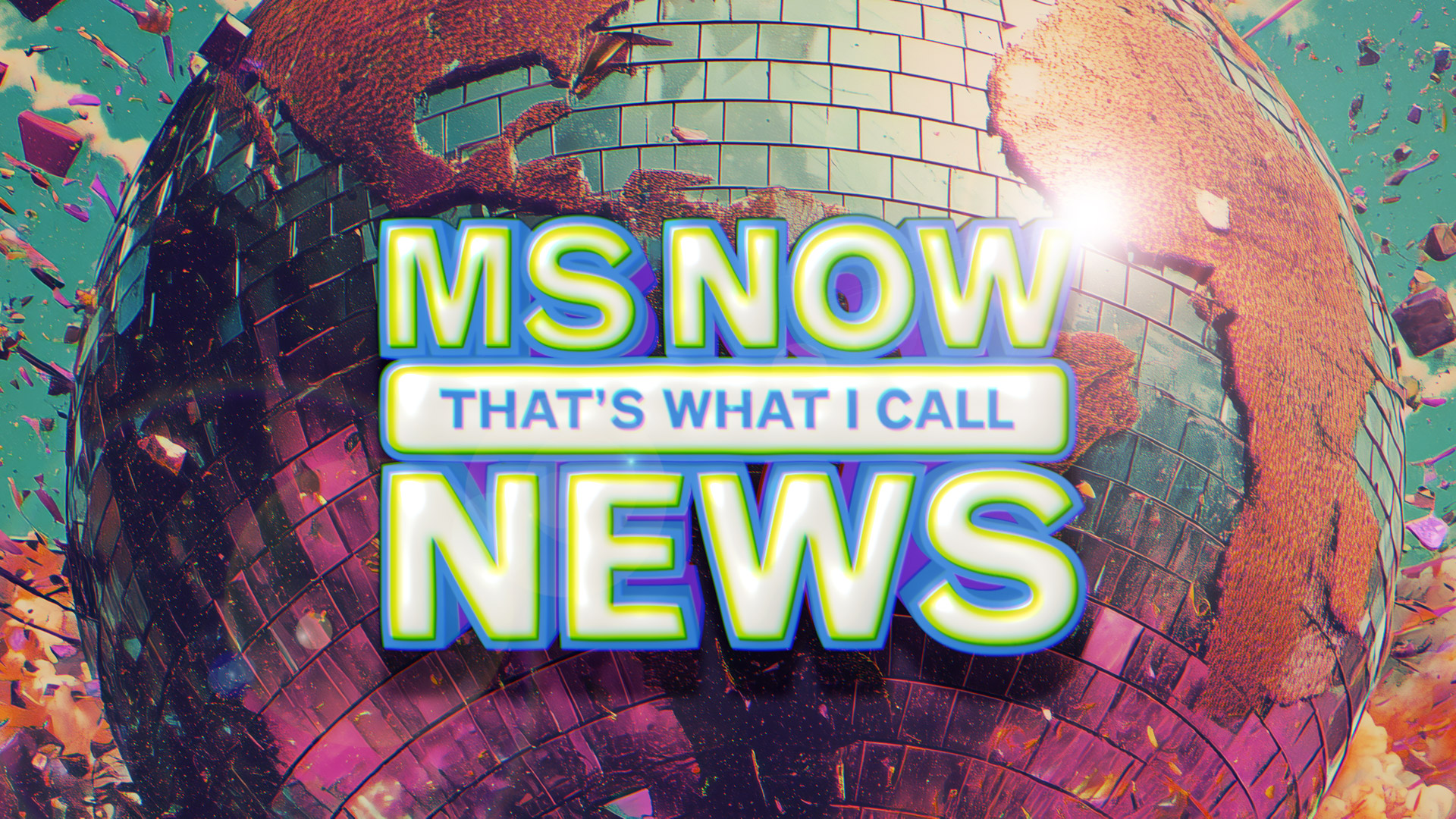MS NOW rebrand like NOW That's what I call Music